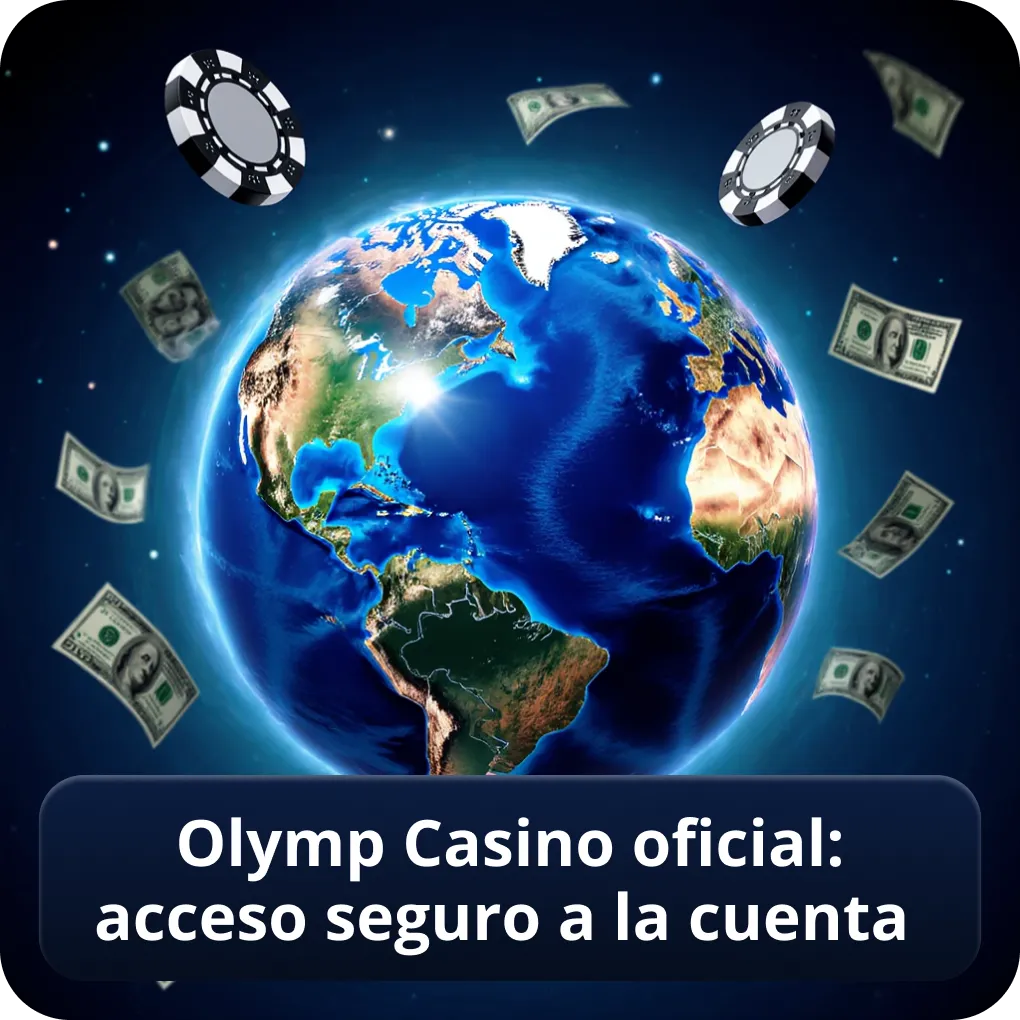 Acceso seguro a la cuenta de Olimp Casino